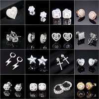 Сертифицированные IGI серьги-гвоздики VVS с лабораторно выращенными бриллиантами, на заказ, из золота 14K/18K и серебра 925 пробы, для мужчин и женщин