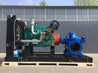 1000m ³/H Double aspiration 89% efficacité 10m tête pompe à boîtier fendu Double turbine pompe à eau pompe à pression d'eau à haut débit