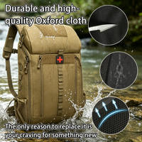 Sac à dos médical tactique personnalisé en nylon, antivol, pour le rangement d'équipement, avec système MOLLE, en tissu Oxford résistant à l'usure et coutures renforcées, pour l'extérieur