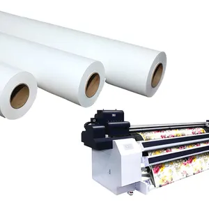 Papel de sublimação de vinil para camisetas, sacolas e bolsas brancas e claras, tecido de transferência térmica para impressão a jato de tinta