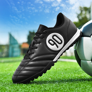 Ronaldo scarpe sportive da allenamento calcio uomo antiscivolo unghie lunghe unghie rotte per bambini studenti stagione solette PU - Product Image 2