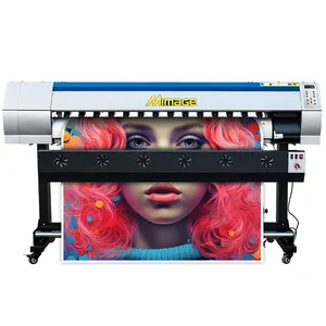 Mimage M16 SE 1,6 M Máquina de impresión de pancartas flexibles de gran formato Impresoras de inyección de tinta solventes ecológicas digitales con cabezales Ep son