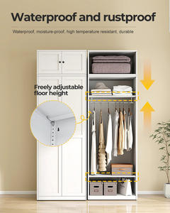 خزانة معدنية فولاذية للأغراض الشخصية، خزانة ملابس للمكتب وغرف النوم، خزانة تخزين ملابس معدنية، أثاث مدرسي - Product Image 3