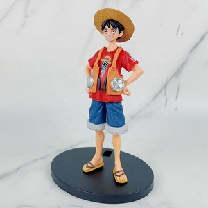 18CM Anime DXF Singe D. Luffy <span class=keywords><strong>FILM</strong></span> ROUGE Vacances Vêtements Debout Modèle <span class=keywords><strong>Jouet</strong></span> Cadeau Théâtre Version Collection Action Figure PVC - Product Image 3