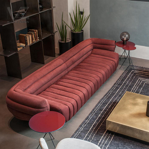Sofá de Tres Plazas para Sala de Estar, Estilo Nórdico Moderno Minimalista, en Forma de Piano, Muebles para el Hogar - Product Image 6