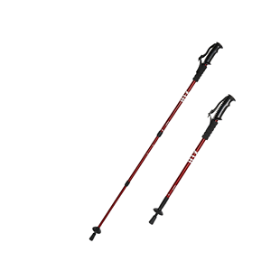 Bastón <span class=keywords><strong>de</strong></span> Senderismo Telescópico <span class=keywords><strong>de</strong></span> Aluminio <span class=keywords><strong>de</strong></span> 3 Secciones, Antichoque, con Mango <span class=keywords><strong>de</strong></span> EVA - Product Image 2