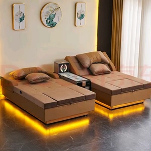 Kisen Beauty and Nail Salon Furniture Foot Spa Massage Sofa Electric Pedicure Chair Bed - Product Image 1