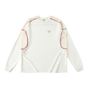 New <b>Mesh</b> Splicing <b>Long</b> <b>Sleeve</b> Running T-shirt Moisture wicking Breathable Sports <b>Top</b> Outdoor Training T-shirt - Product Image 1
