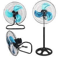 Ventilateur sur pied à batterie en stock, ventilateur de sol domestique, ventilateur tour sur pied en boîte ondulée