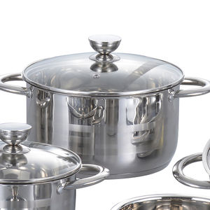 Juego de Ollas y Sartenes de Acero Inoxidable para Cocina Japonesa, Estilo Indonesio - Product Image 2