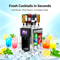 Machine Distributrice Automatique Fomax 3-en-1 pour Boissons Gazeuses, Cola, Jus de Fruits et Boissons Froides – Réfrigération Commerciale