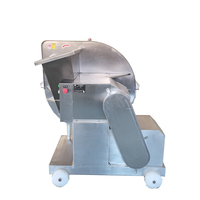 Machine à trancher la viande congelée en acier inoxydable, machine à découper les blocs de viande congelée pour l'usine de transformation de la viande
