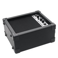 Amplificateur combo pour basse 10 watts avec sortie casque et interrupteur haute/basse pour la pratique à domicile ou en chambre