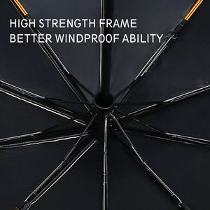 <span class=keywords><strong>Parapluie</strong></span> <span class=keywords><strong>de</strong></span> luxe élégant pour <span class=keywords><strong>homme</strong></span> et femme, léger et compact, protection solaire et pluie, avec logo personnalisé - Product Image 6