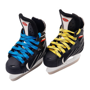 Coolstring 1cm sáp Giày trượt ren hai lớp bện Giày dây giày phẳng dây giày khúc côn cầu trên băng bootlaces cho thể thao giày con lăn - Product Image 4