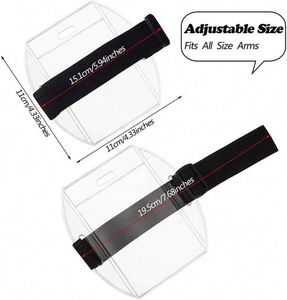 ที่ใส่ป้ายชื่อแบบใสพร้อมห่วงเกี่ยวและกลไกยึดติด สำหรับป้ายชื่อพลาสติกใส พร้อมโลโก้แบบกำหนดเองได้ - Product Image 5