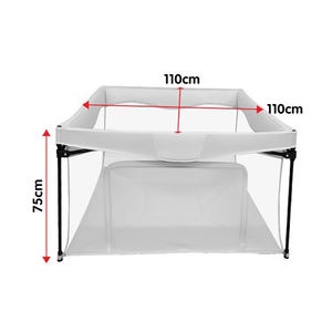 <span class=keywords><strong>Parc</strong></span> pour <span class=keywords><strong>bébé</strong></span> <span class=keywords><strong>pliable</strong></span> en métal de luxe personnalisé avec logo BONBONLE, abri d'intérieur avec pare-soleil 110x110x75CM - Product Image 6