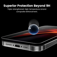 Kit d'installation facile sans bulles pour protection d'écran en verre trempé HD 9H, couverture intégrale pour téléphone portable, en gros usine