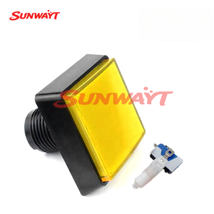 Boutons poussoirs d'arcade 12V LED colorés 51*51mm pour machines de jeux avec éclairage - Product Image 5