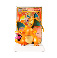 Coffret Cadeau Premium Pokémon TCG 30ème Anniversaire – Figurine Charizard Dracaufeu et Boosters de Cartes Jumbo Scellés à Collectionner