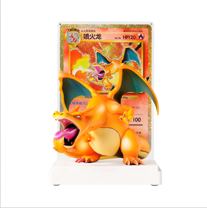 Pokémon TCG: Caja de Regalo Coleccionable Premium del 30 Aniversario, Figura de Charizard Dracaufeu, Sobres de Cartas Jumbo Sellados - Product Image 3