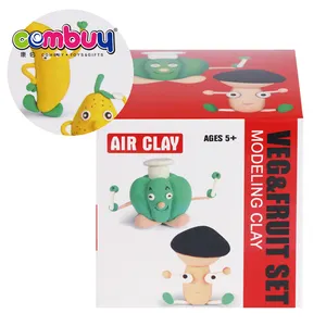 Sayuran dan Buah Series Super Mainan Anak-anak Adonan Polimer Light Clay