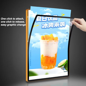 Boîtes lumineuses LED ultra-minces en aluminium personnalisées pour la publicité, 5000 lumens, cadre rectangulaire pour affiches de menu A1 A2 A3 A4 - Product Image 5