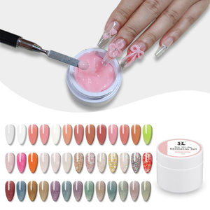 HS Nuova Tendenza Gel UV Multifunzione per Scultura e Rilievo, Non Tossico, Non Appiccicoso, Gel Solido per Estensione Unghie 15g UV LED - Product Image 5