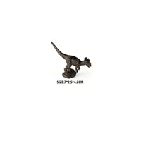 Jouet dinosaure en PVC transfrontalier, modèle Tyrannosaurus Rex, Stegosaurus, Archaeopteryx, ornements de table de sable, pour la cognition précoce des bébés