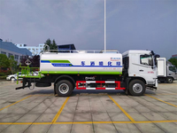 Camion pulvérisateur d'eau Dongfeng 4x2 de 12 m³ pour la suppression de la poussière de construction et le lavage des routes à vendre