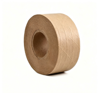 Ruban adhésif en papier kraft brun, adhésif en caoutchouc, haute adhérence, résistant à la chaleur, ruban d'étanchéité pour cartons, emballage pour expédition, déménagement, emballage
