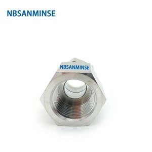ข้อต่ออัดแรงดัน NBSANMINSE ขนาด 1/8 1/4 3/8 1/2 4 เกลียวใน ผลิตจากสแตนเลส 316L สำหรับท่อ - Product Image 5