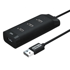 USB 2.0 4-Port Hub với chỉ số ánh sáng bên ngoài tốc độ cung cấp điện chb006 - Product Image 2