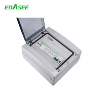 Caja Combinadora de 36 Vías y 24 Cadenas AC/DC, EBASEE o OEM, Fotovoltaica, 1000v, Impermeable, de Plástico, para Panel Solar Fotovoltaico