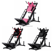 Mesin Fitness Komersial Zoshine Wholesale Lateral Leg Press, Peralatan Gym, Mesin Pedal Terbalik Inverted, Mesin Hack Squat 45 Derajat