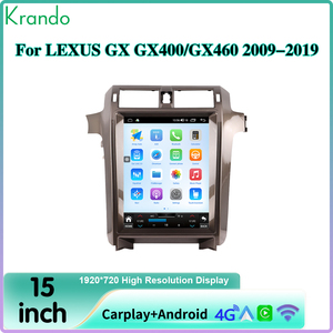 15 ''tesla phong cách Android Car Navigation đối với LEXUS GX gx400 GX460 2009 2019 Car DVD Player đa phương tiện stereo GPS không dây Carplay - Product Image 2