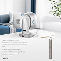 Analyseur de peau numérique intelligent AI avec diagnostic précis, 23 indicateurs, imagerie 36 mégapixels et analyse faciale
