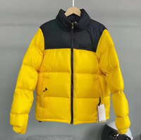 Vestes d'hiver en duvet de qualité supérieure, vestes matelassées, vêtements d'extérieur pour hommes, vêtements de luxe de marque, veste avec logo pour hommes