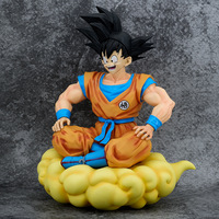 Figurine d'action Goku Super Saiyan DBZ Anime GK 38 cm NOUVEAU 2023, modèle en PVC Cloud Goku
