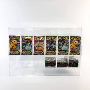 Présentoir de Game Boy étanche en acrylique transparent Distributeur de paquet de rappel en acrylique pour présentoir de carte de jeu - Product Image 3