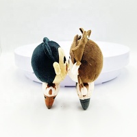 OEM personnalisé 10cm doux peluche jeux mobiles poupées Sublimation impression corps petites peluches jouets porte-clés