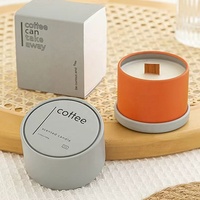 Emballage biodégradable de bougie Emballage rond en papier Conception environnementale Boîte cadeau personnalisée Tube en papier pour bougies cylindriques