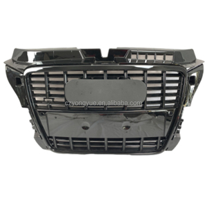 Griglia anteriore S3 sostituzione griglie auto lucido nero cromato <span class=keywords><strong>A3</strong></span> griglia anteriore per <span class=keywords><strong>Audi</strong></span> <span class=keywords><strong>A3</strong></span> 8P 2008 2009 2010 2011 <span class=keywords><strong>2012</strong></span> - Product Image 3