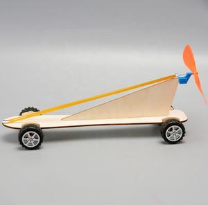 Turbina Eólica de Madera con Banda Elástica, Tecnología para Autos, Pequeña Producción, Invención, Manualidades, Ensamblaje Manual, Material Didáctico para Edades de 5 a 7 Años - Product Image 3