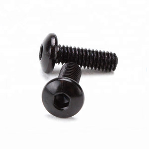 Metric Steel Eye <b>Screws</b> Threaded Fasteners with Loop End for Hardware Mounting - Product Image 2