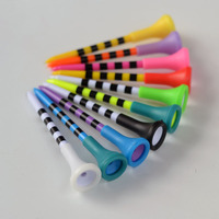 Support de balle de golf durable 83 mm, impression 4 lignes, accessoires de golf professionnels en plastique, vente en gros, fournisseur d'usine OEM/ODM