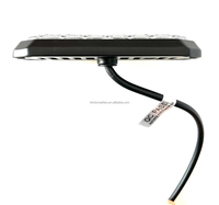 Feux de signalisation de danger à LED à montage en surface ECE R10 ECE R65 Classe 2, 6 LED clignotantes, gyrophare, lumière stroboscopique 7025A-6, fonction de gradation
