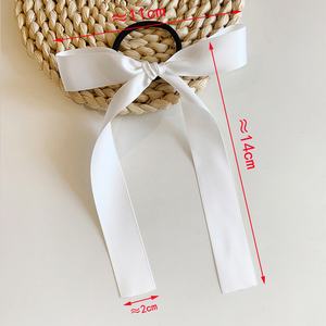 Noeuds et attaches pour <span class=keywords><strong>cheveux</strong></span> pour filles, attaches pour queue de cheval en ruban, accessoires mignons pour tresses, bandeaux qui n'abîment pas les <span class=keywords><strong>cheveux</strong></span> - Product Image 5