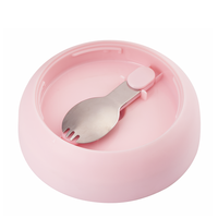 PINKAH - Thermos alimentaire personnalisé en acier inoxydable à double paroi isolé, 980 ml (33 oz), avec poignée-cuillère, boîte à lunch de voyage