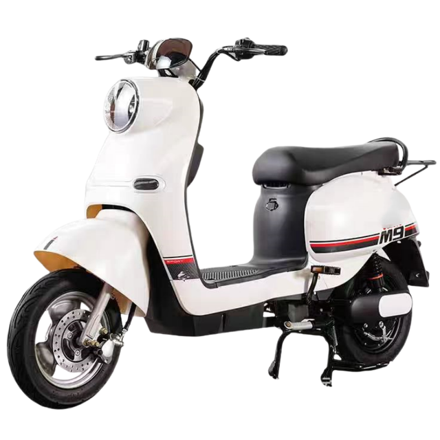 Factory Direct 500W Brushless Electronic Street Legal Adult E-Motorcycle | 100km Range 12Ah Removable Integrated Battery LED